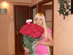 Доставка товара Букет из 51 красной розы «Самой Дорогой» (276)