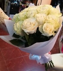 Доставка товара Букет из 15 роз «Солнечные розы» (473)